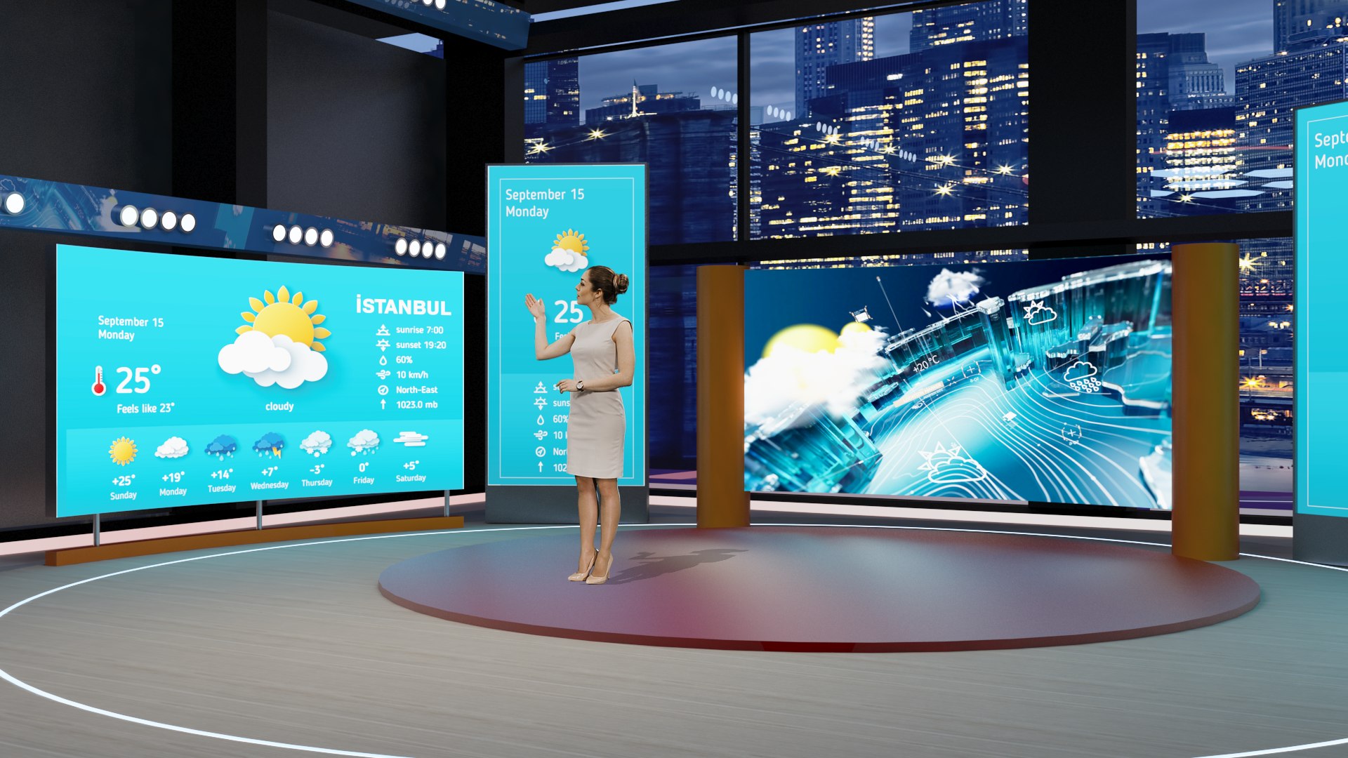 3D VR Studio Weather 3D-Modell - TurboSquid 2155112