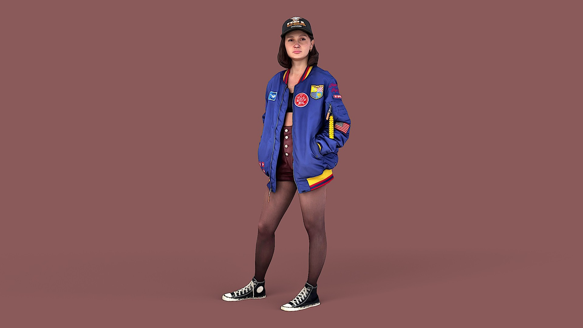 3D Cheeky Girl Model - TurboSquid 1836269