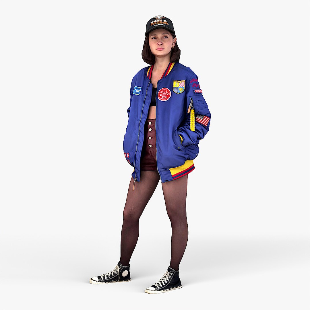 3D Cheeky Girl Model - TurboSquid 1836269