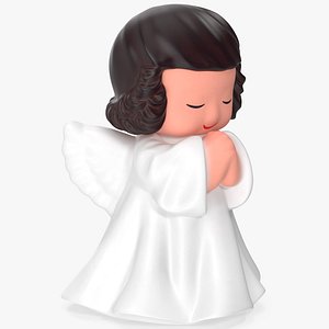 3D Christmas Angel Figurine 2