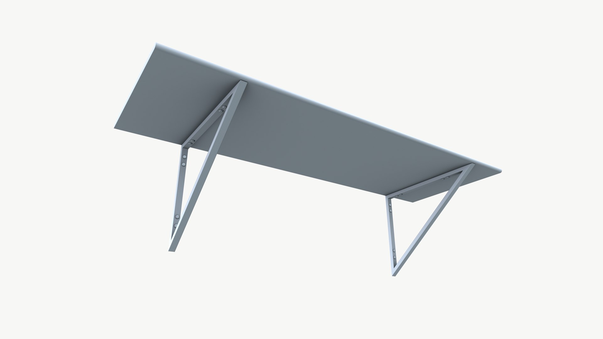 Wall Mounted Table Model - TurboSquid 2324454
