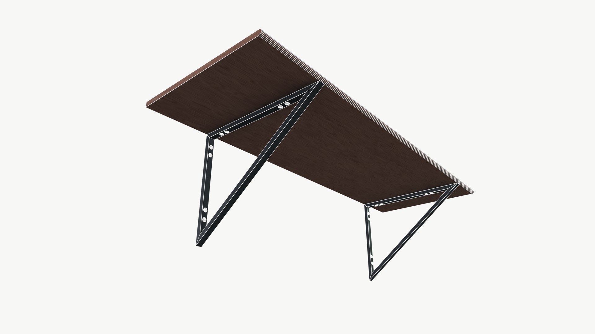 Wall Mounted Table Model - TurboSquid 2324454
