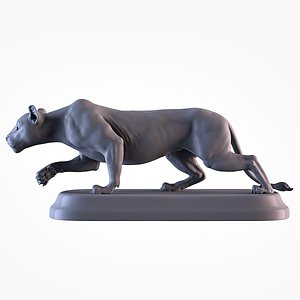 Lioness 3D model