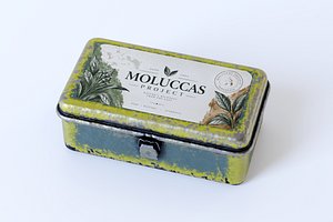 3D Retro Rustic Tin