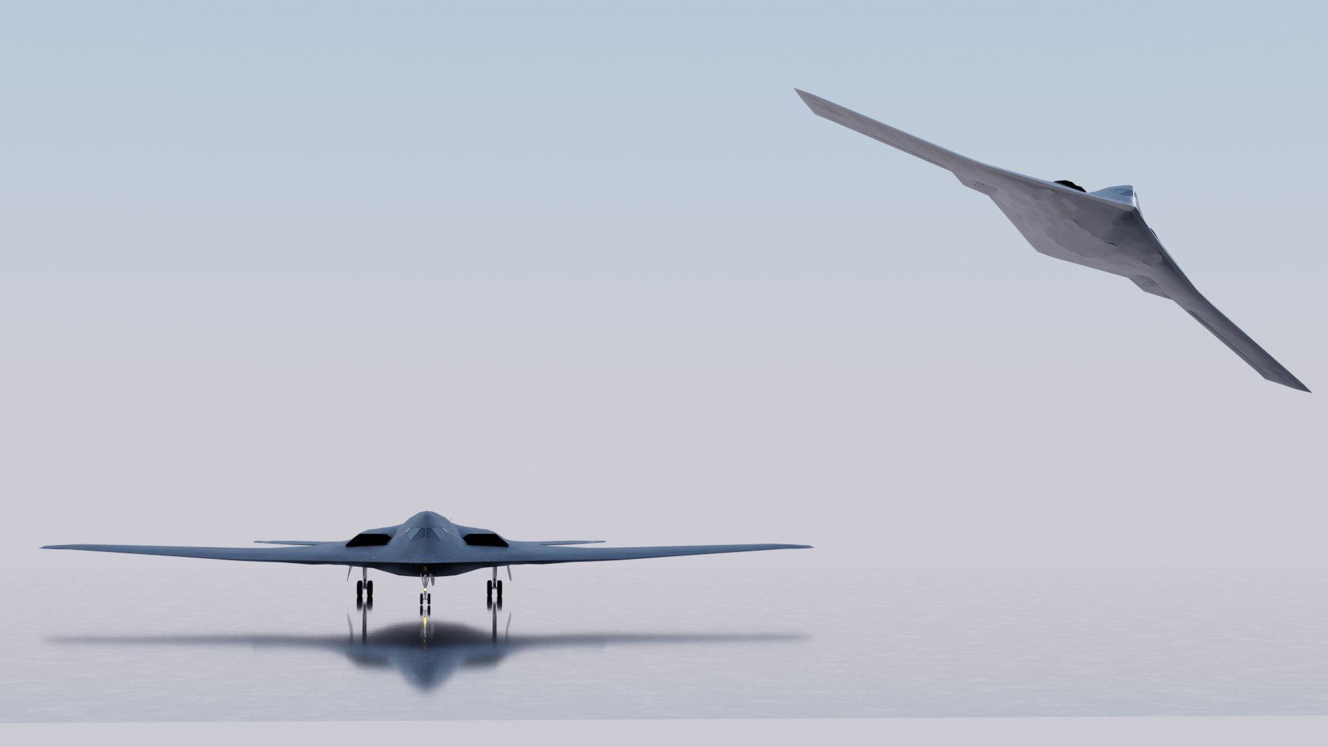 3D Xian H-20 Stealth Bomber Model - TurboSquid 2098084