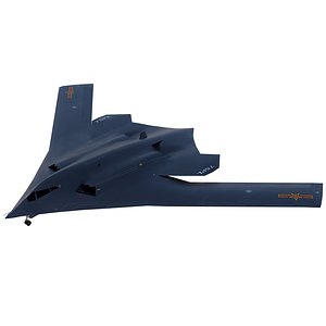 ノースロップグラマンB-2スピリットステルス爆撃機3Dモデル