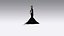 Dress black color fish tail skirt back belt modern look