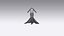 Dress black color fish tail skirt back belt modern look