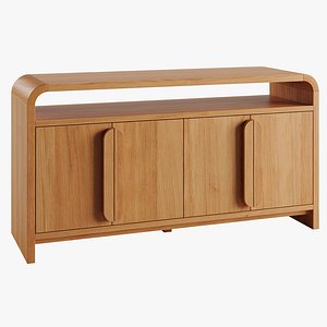 Viva Natural Oak Console model