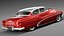 3d car antique luxury coupe model