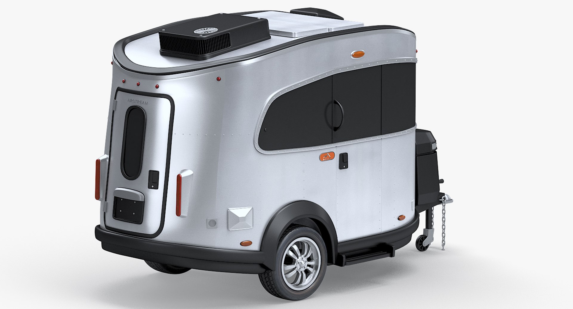 Travel Trailer Airstream Basecamp 3D Model - TurboSquid 1211319