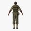 3d real-time soldier ben 2 model