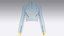 Girls Raglan Long Sleeve Tactical Crop Jacket