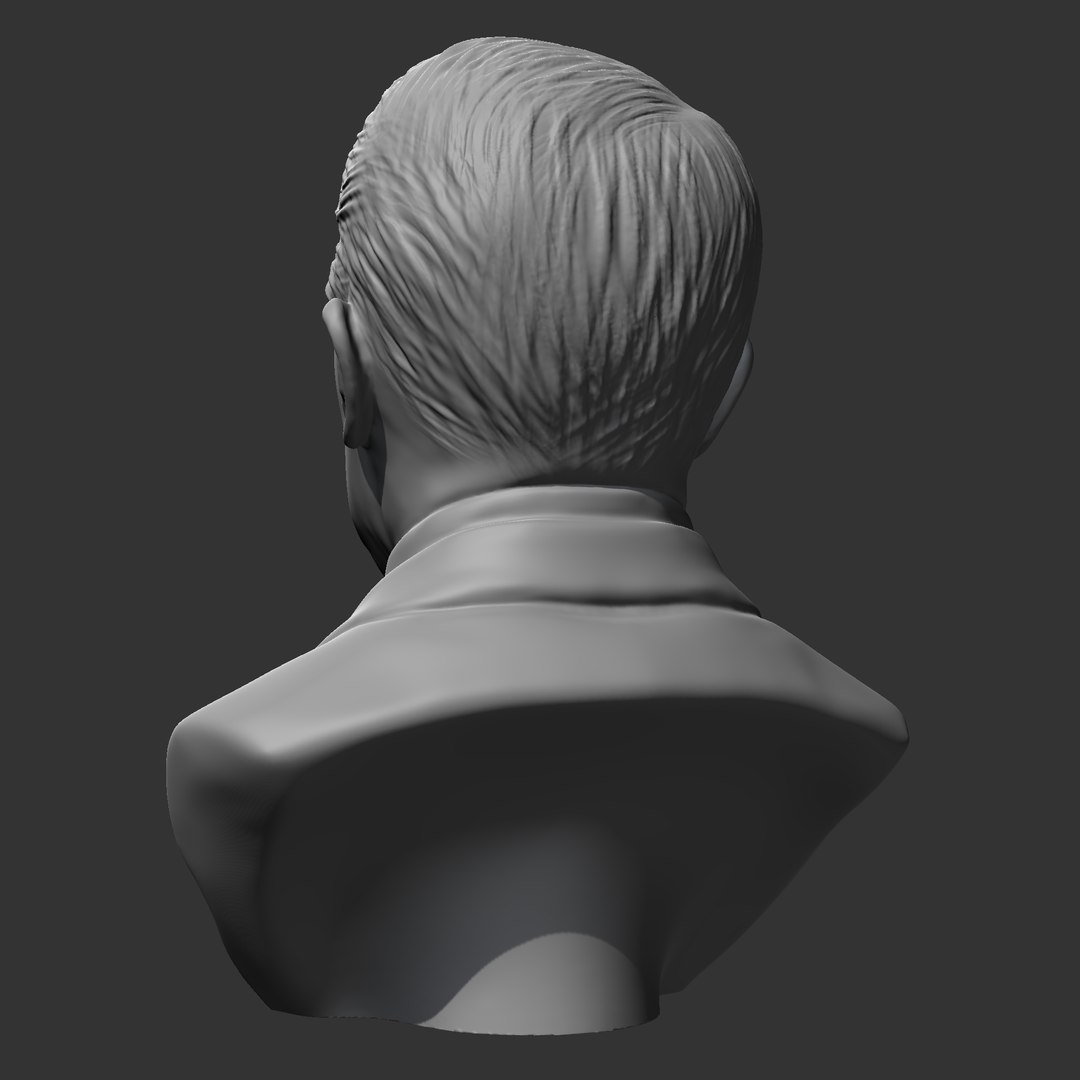 Adolf Hitler print 3D model - TurboSquid 1842924