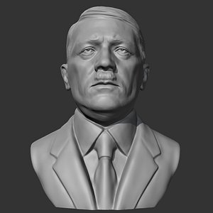 Adolf Hitler print 3D model