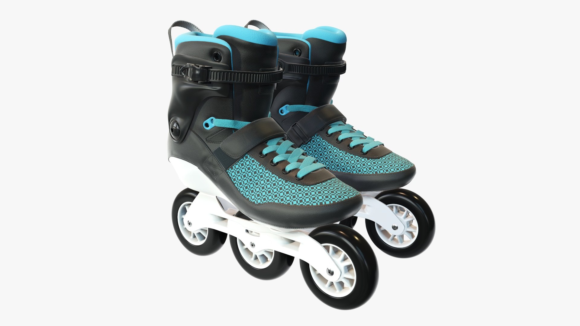 Inline roller skates 3D model TurboSquid 1645740