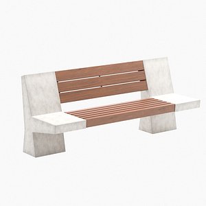 Street Bench V2 model