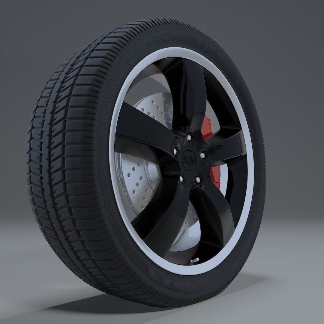 3d Model Rim Dodge