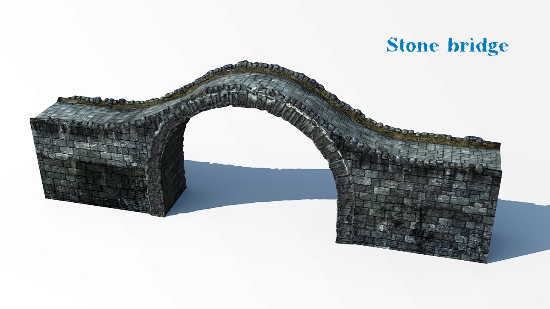 obj bridge stone
