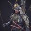Samurai Rigged 3D Character Unity