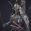 Samurai Rigged 3D Character Unity