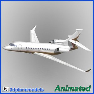 Dassault Falcon 7X Private livery 3