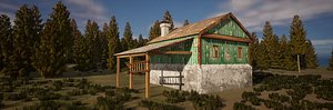 old house 3D