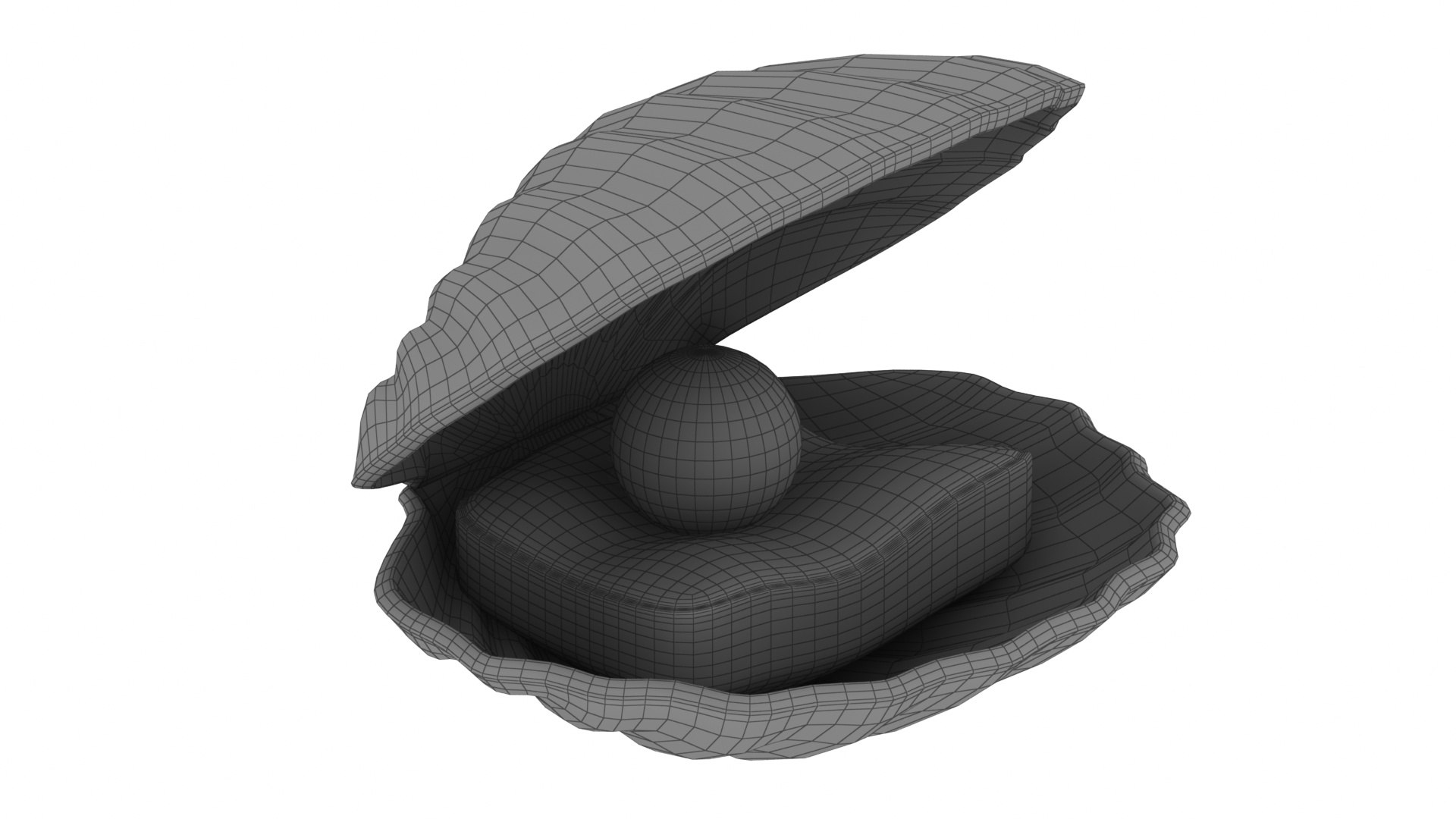 Cartoon Sea Shell 01 Model - TurboSquid 2088540