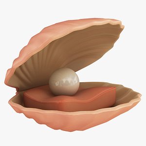 3D Clam Shell Pearl Animation Model - TurboSquid 1545779