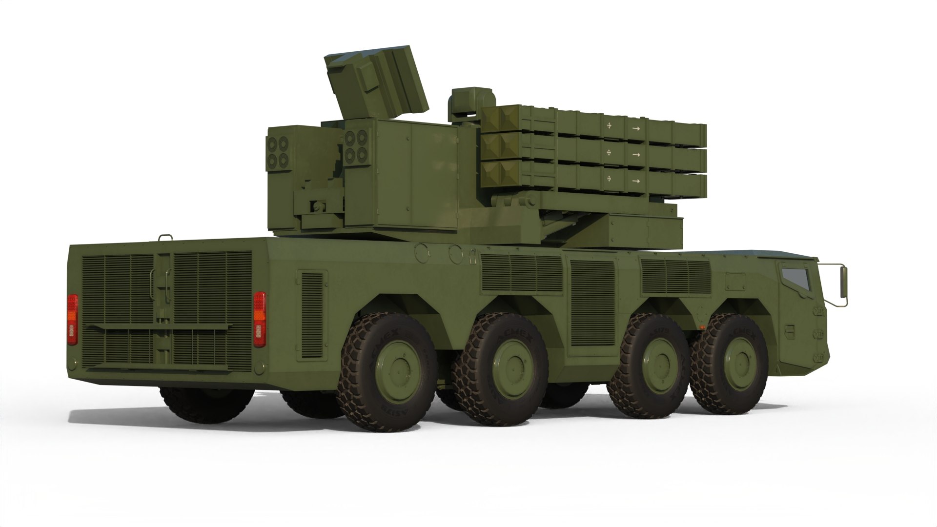 FK-2000 Air Defence System 3D Model - TurboSquid 2436644