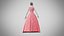 Dress 32 Ultra Red With Design