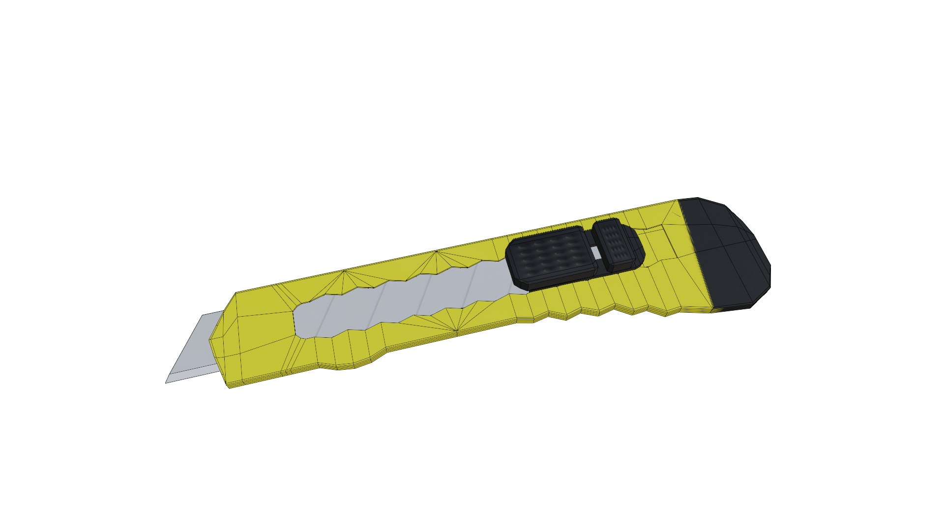 Cutter Knife 3D Model TurboSquid 2044485