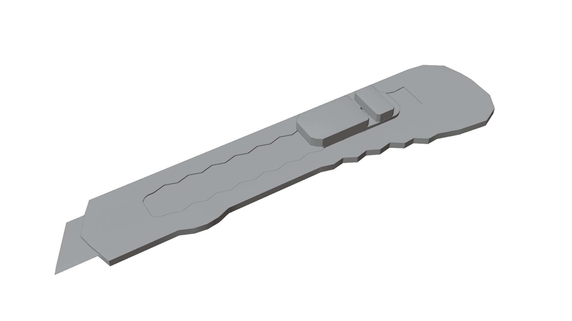 Cutter Knife 3D Model TurboSquid 2044485