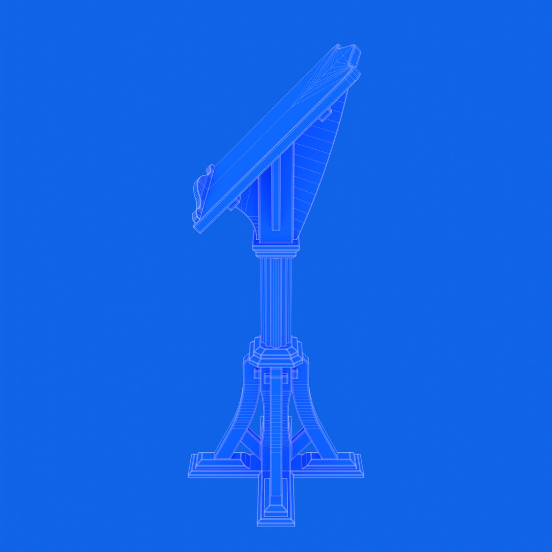 Lectern 3D model https://p.turbosquid.com/ts-thumb/eI/ixRpuW/qa/wire_side/png/1746274903/1920x1080/fit_q87/5c376e373b00a650178c3ac284da77353dfe9cca/wire_side.jpg