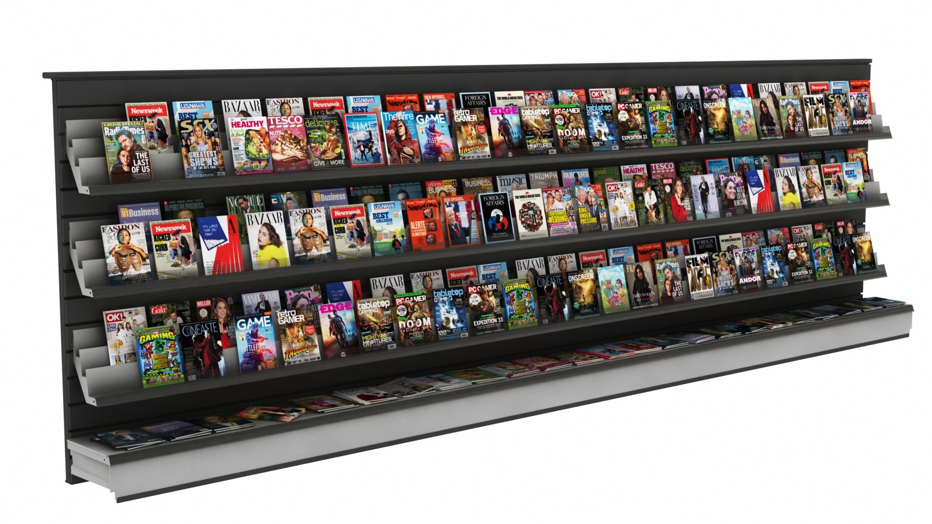 Magazines And Books Rack 3D model https://p.turbosquid.com/ts-thumb/eI/jFSgnw/EU/magazinesrack1/jpg/1747884514/1920x1080/fit_q87/76756ad1319200504d9ddc3020e4b44f28634066/magazinesrack1.jpg