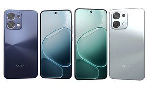 OPPO A6 Pro 5G Stellar Blue And A6 Pro Lunar Titanium