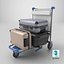 Airport Trolley Set 3D