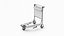 Airport Trolley Set 3D