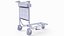 Airport Trolley Set 3D