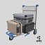 Airport Trolley Set 3D