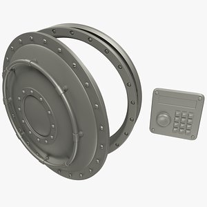 3D spaceship hatch keypad