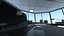Extérieur et intérieur de la tour de contrôle de l'aéroport