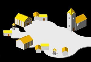 3d village