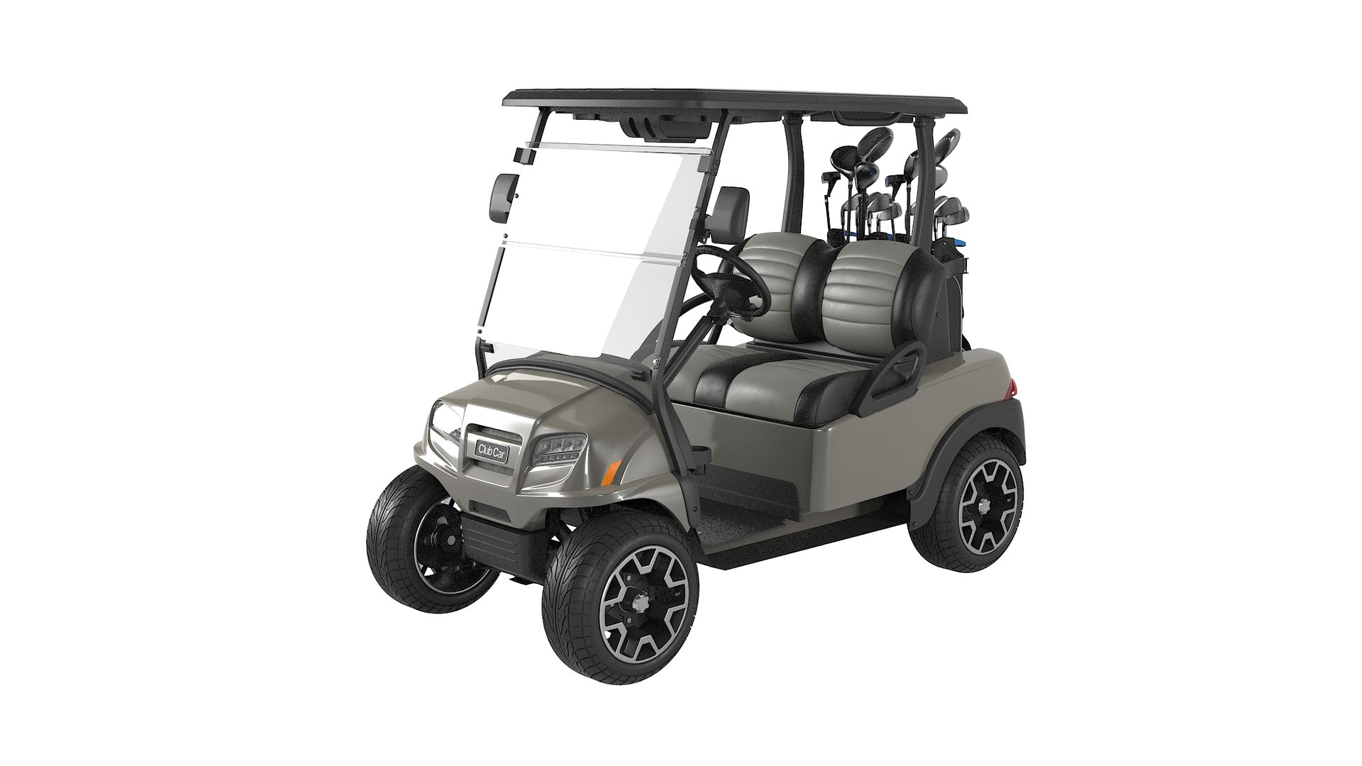 3D Realistic Golf Car Clubs - TurboSquid 1447340