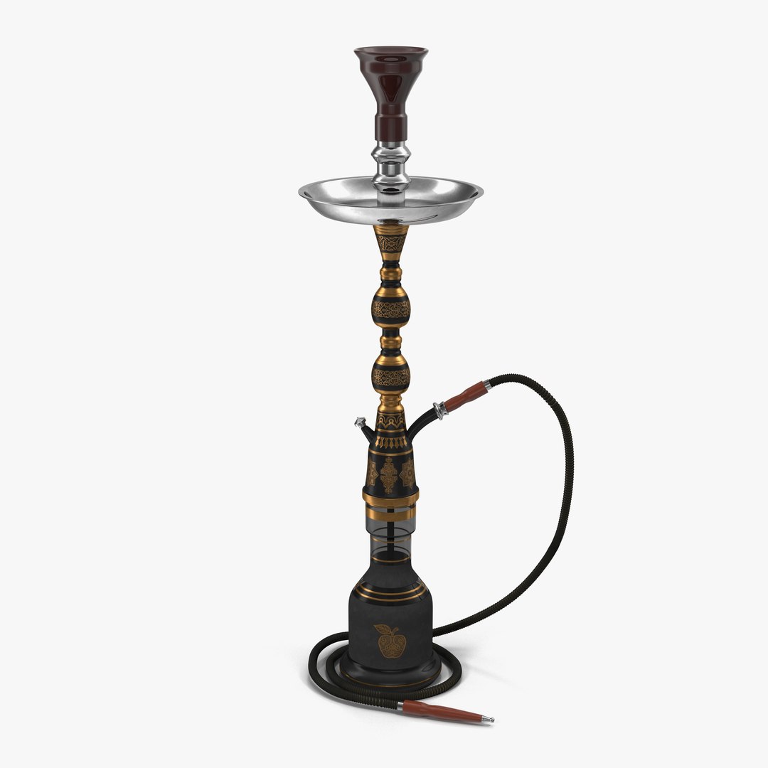 Hookah 3D model preview