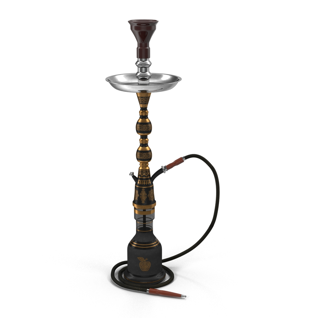 3d Hookah Hooka Model