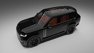 RANGE ROVER 2023 SANTORINI BLACK model