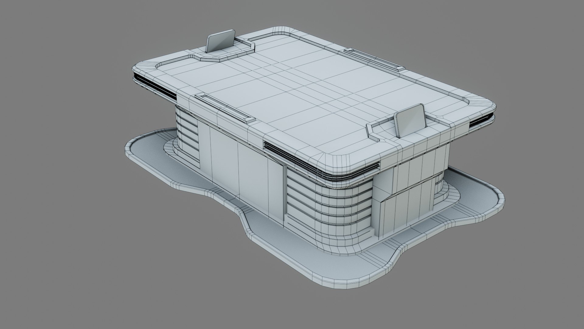 Sci-fi Work Bench - Low poly - PBR - Game ready 3D https://p.turbosquid.com/ts-thumb/eI/wXsYL0/MS/wire_0004/jpg/1659802788/1920x1080/fit_q87/d5a6fda6ef2806dd41c45646f4f7c2724663ef56/wire_0004.jpg