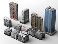 City Apartment Building Pack
