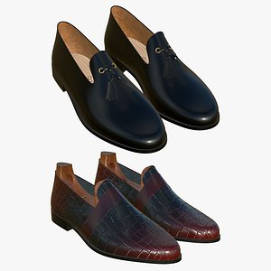 Leather Shoes Realistic V10